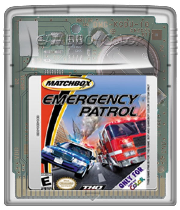 Matchbox Emergency Patrol Cartridge