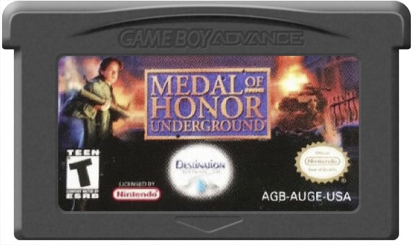 Medal of Honor Underground Cartridge