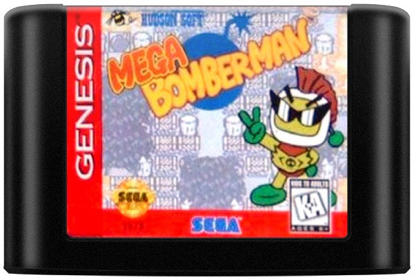 Mega Bomberman Cartridge