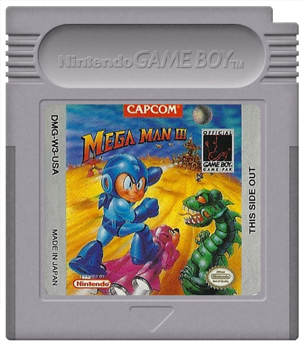 Mega Man 3 Cartridge