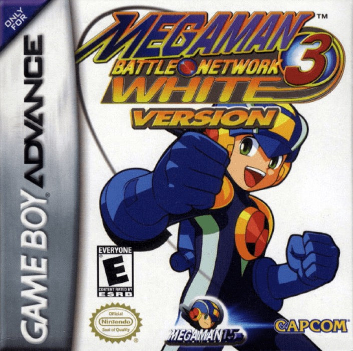 Mega Man Battle Network 3 White Cover Art