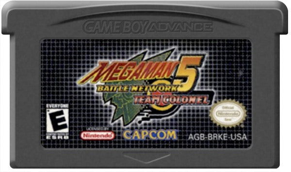 Mega Man Battle Network 5 Team Colonel Cartridge