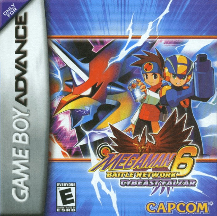Mega Man Battle Network 6 Cybeast Falzar Cover Art