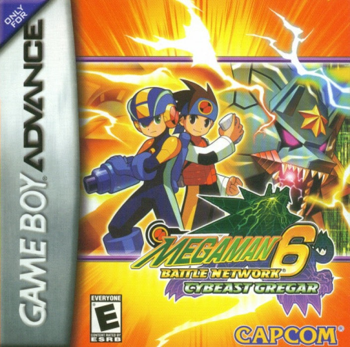 Mega Man Battle Network 6 Cybeast Gregar Cover Art