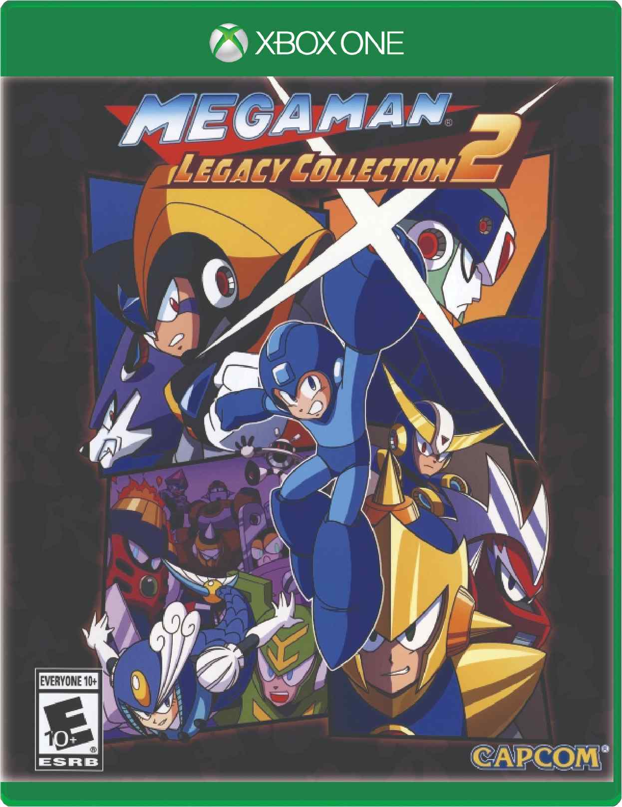 Mega Man Legacy Collection 2 Cover Art
