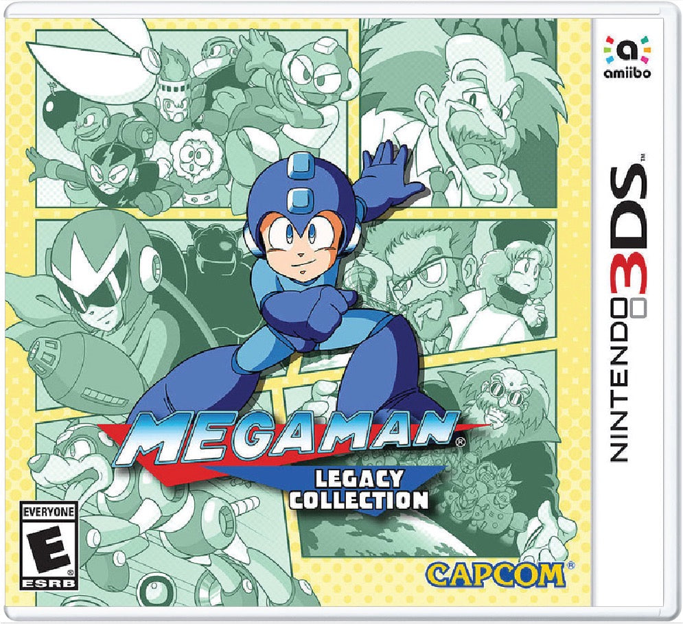 Mega Man Legacy Collection Cover Art
