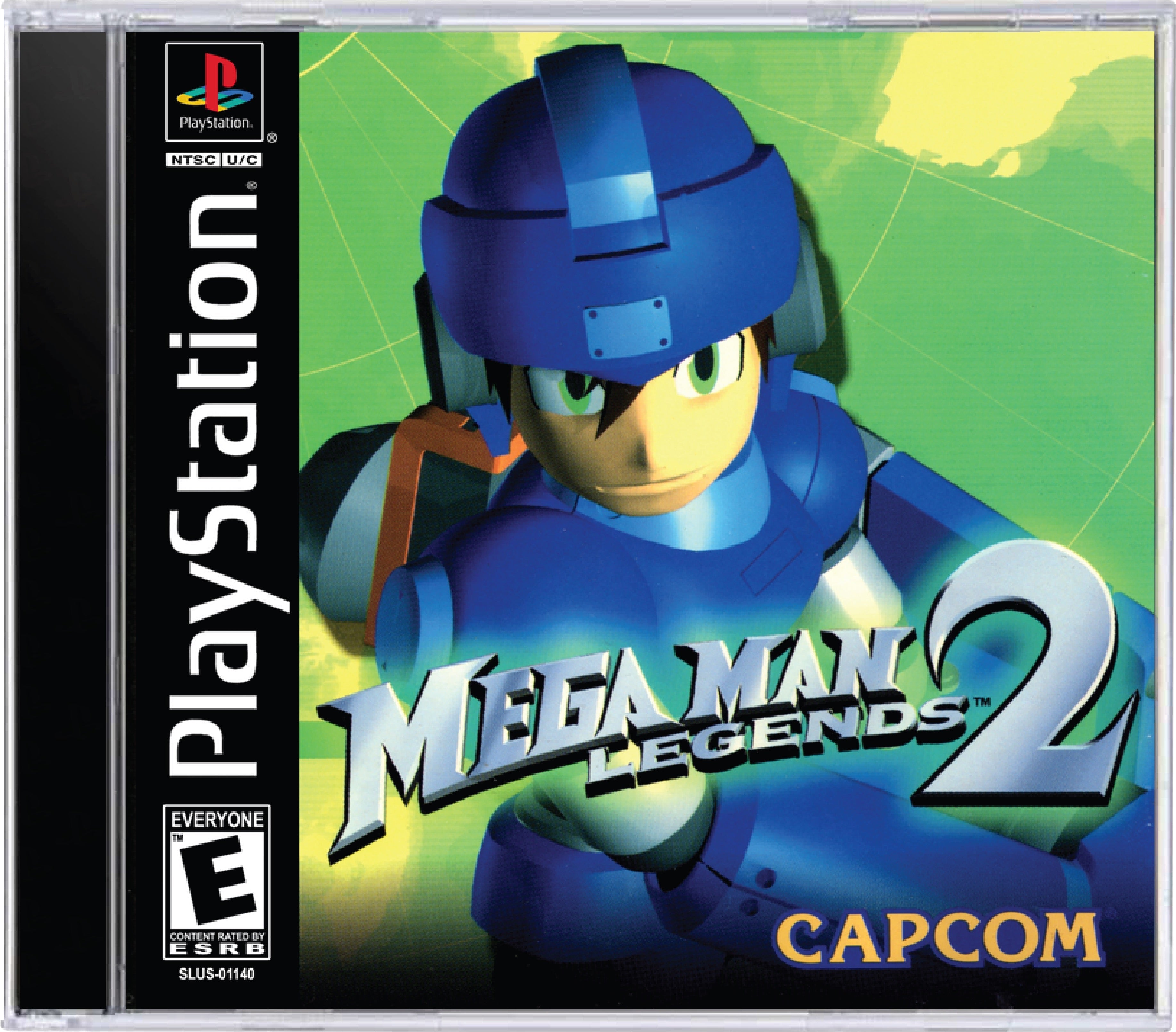 Mega Man Legends 2 Cover Art and Product Photo