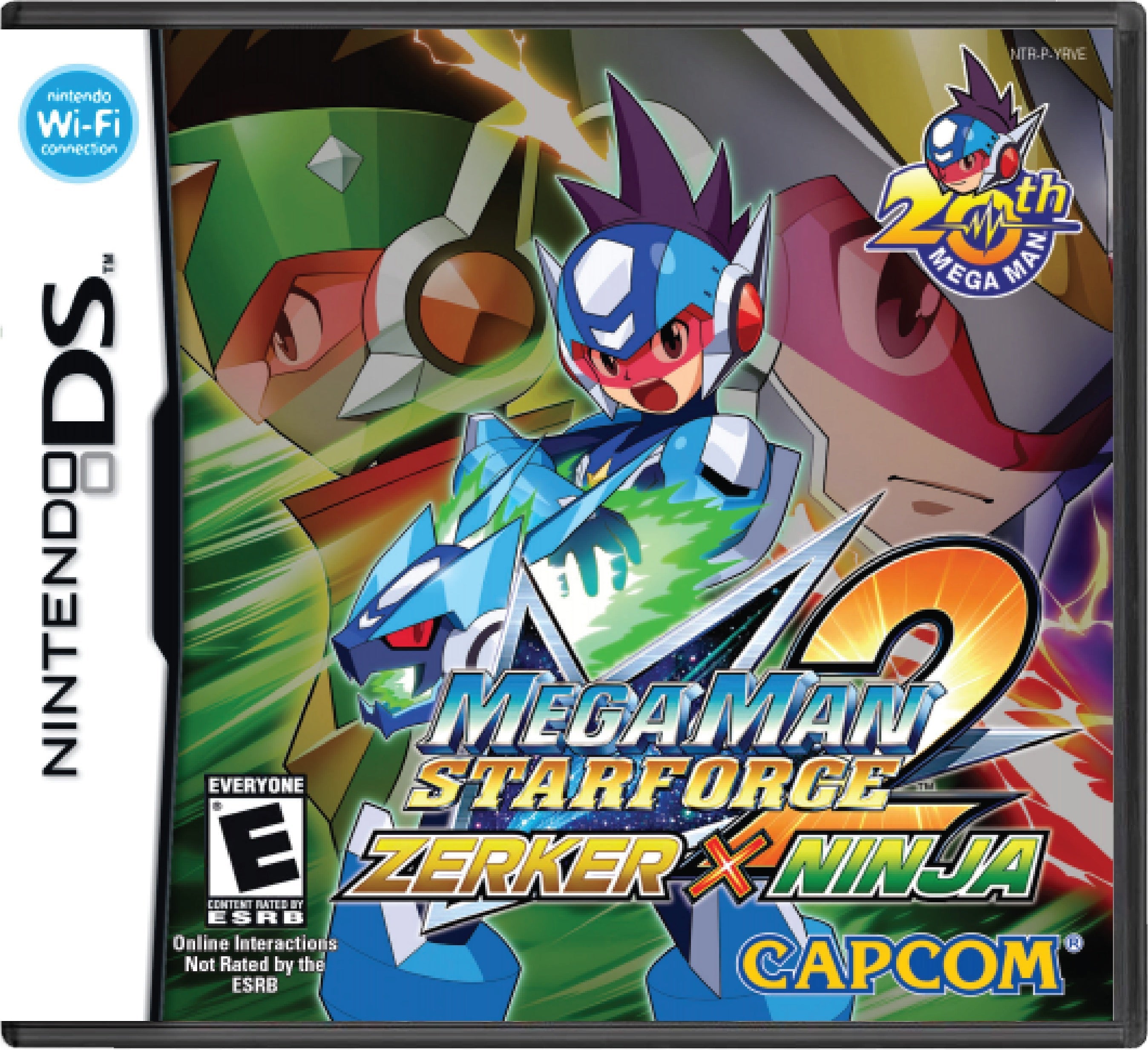 Mega Man Star Force 2 Zerker X Ninja Cover Art