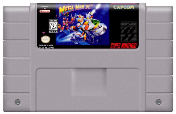 Mega Man X2 Cartridge