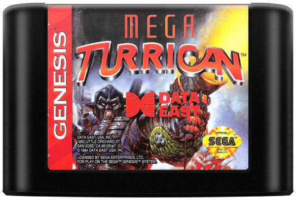 Mega Turrican Cartridge