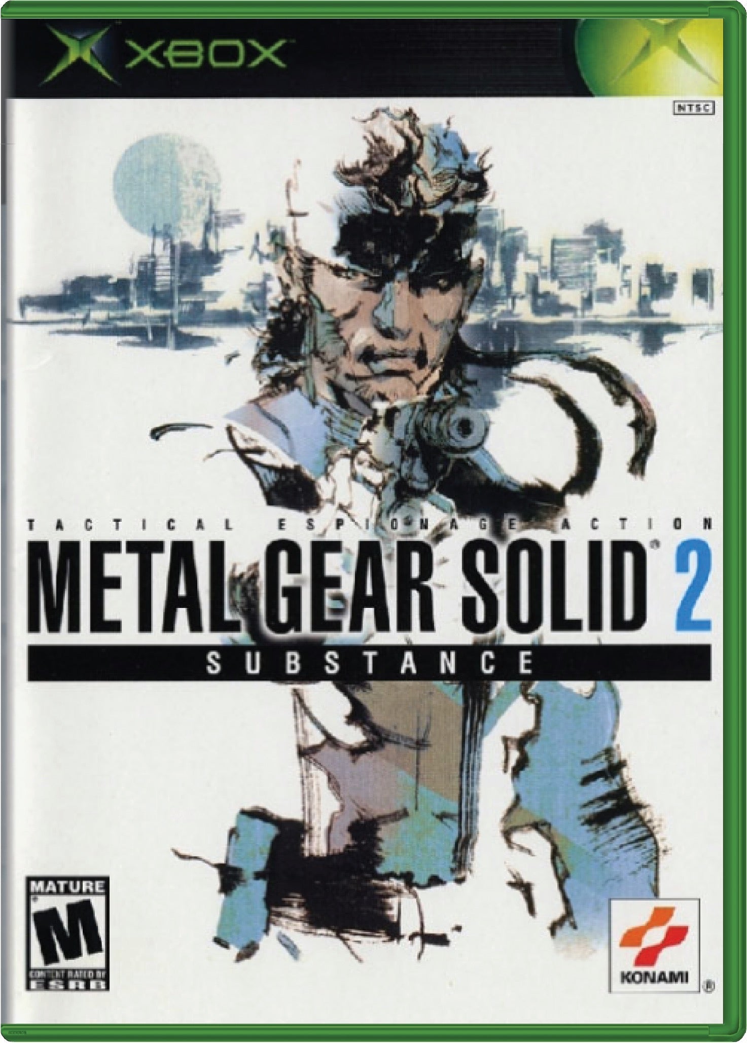 Metal Gear Solid 2 Substance Cover Art