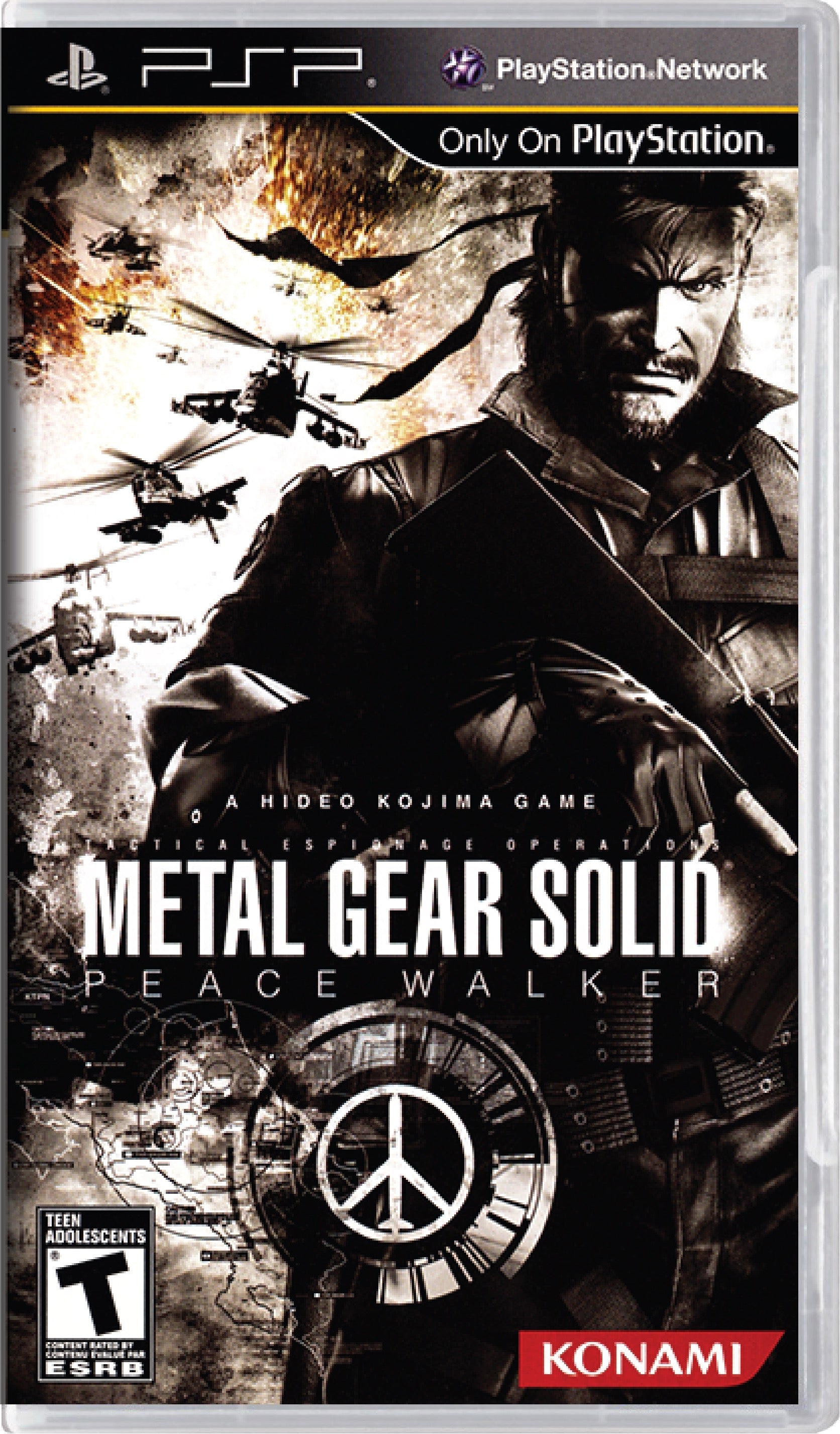 Metal Gear Solid Peace Walker Cover Art