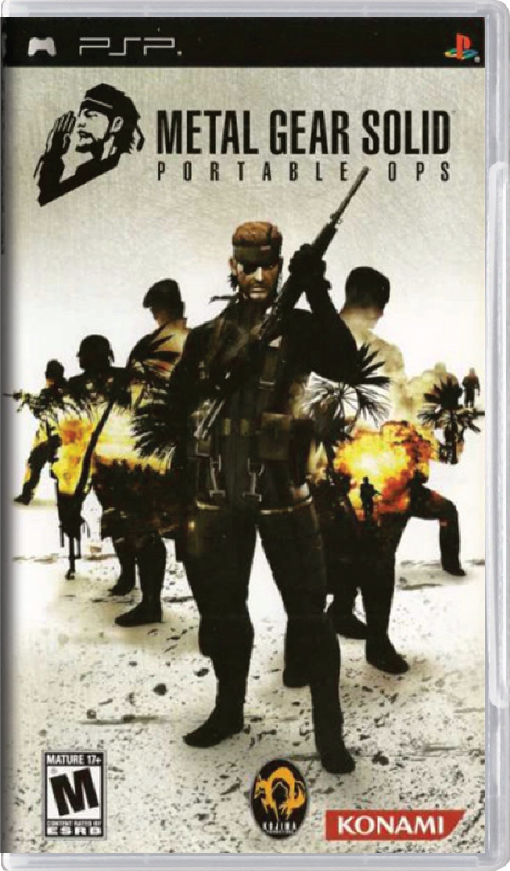 Metal Gear Solid Portable Ops Cover Art