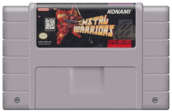 Metal Warriors Cartridge