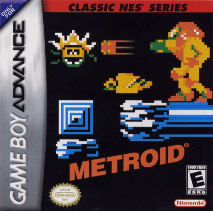 Metroid Classic NES Series Cover Art