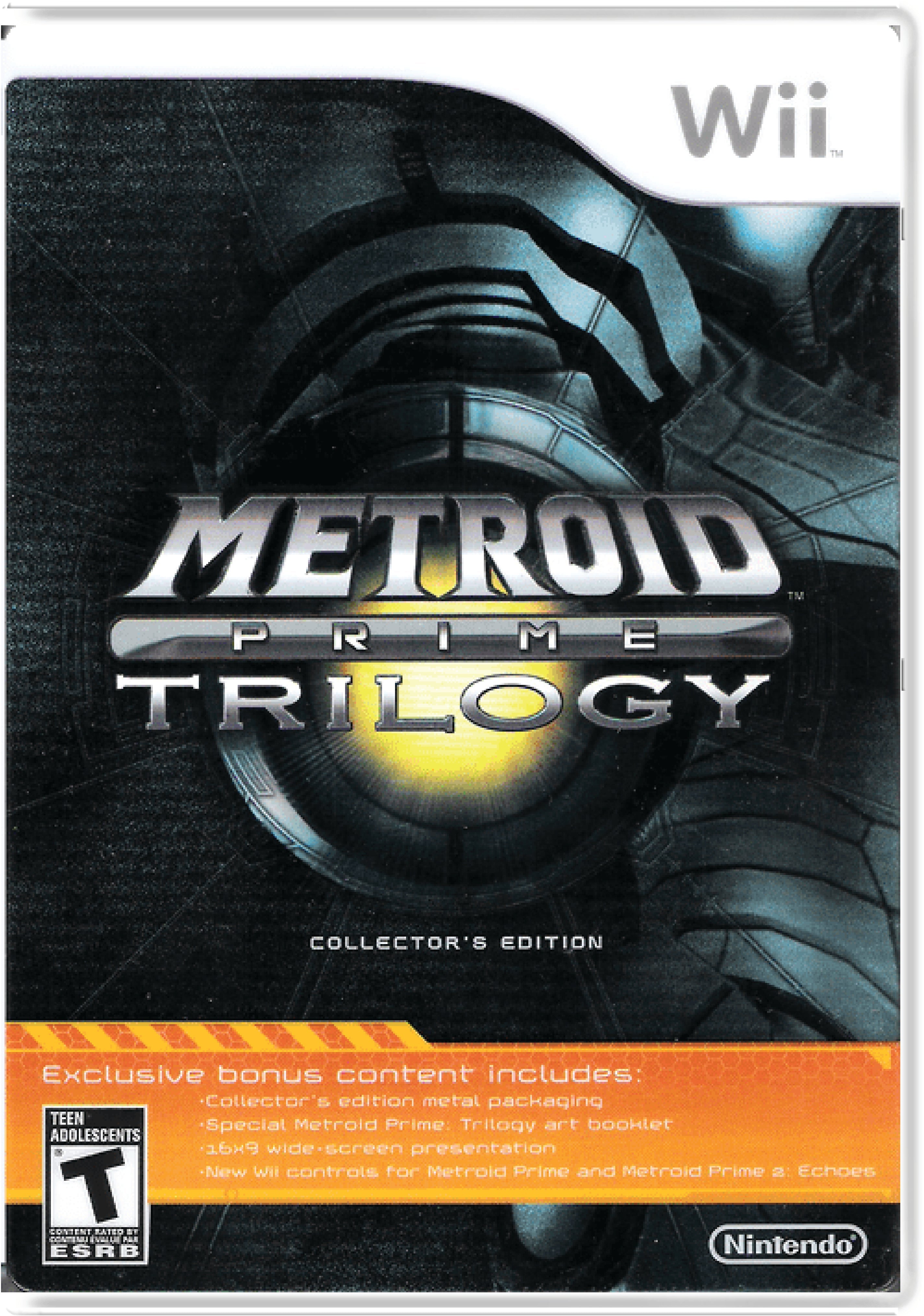 Metroid Prime Trilogy Cover Art