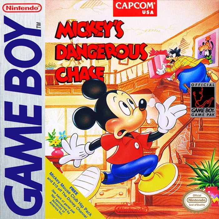 Mickey's Dangerous Chase Cover Art