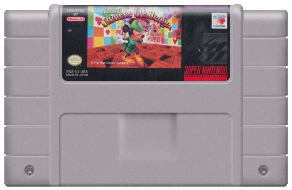 Mickey's Ultimate Challenge Cartridge