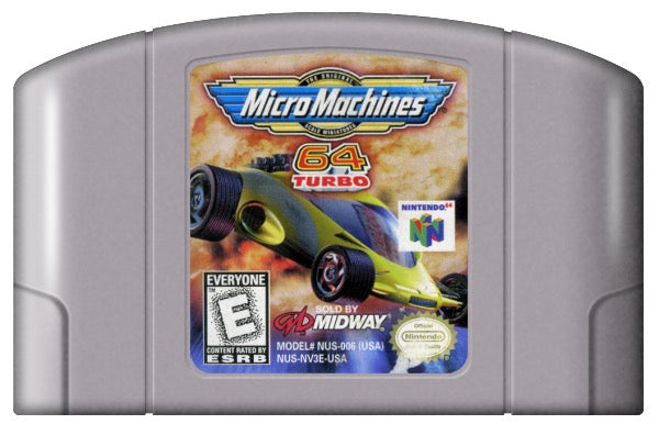 Micro Machines Cover Art and Product Photo