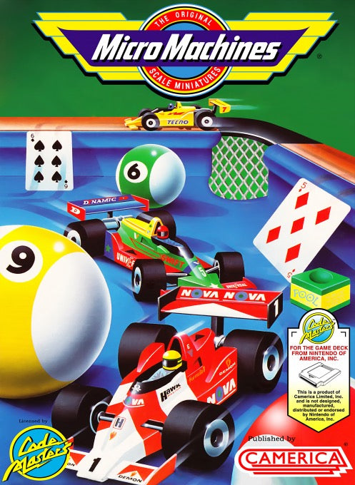 Micro Machines Cover Art and Product Photo