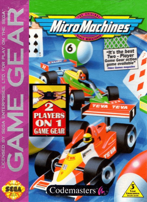 Micro Machines Cover Art