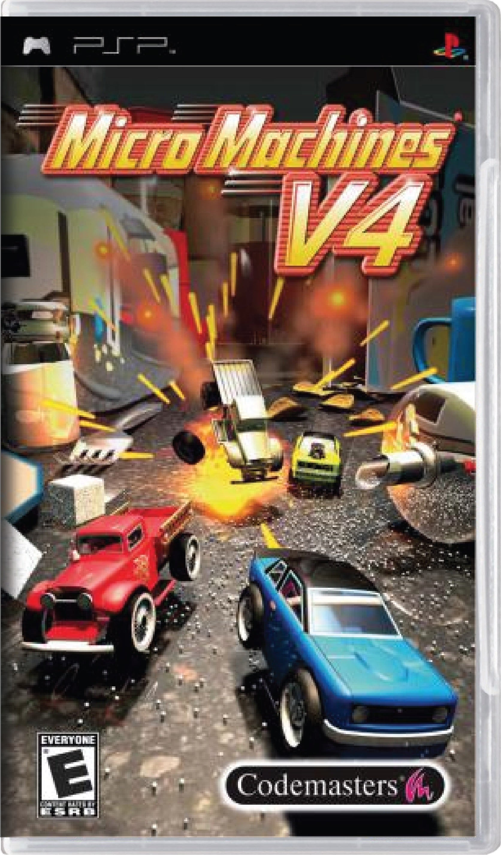 Micro Machines V4 Cover Art