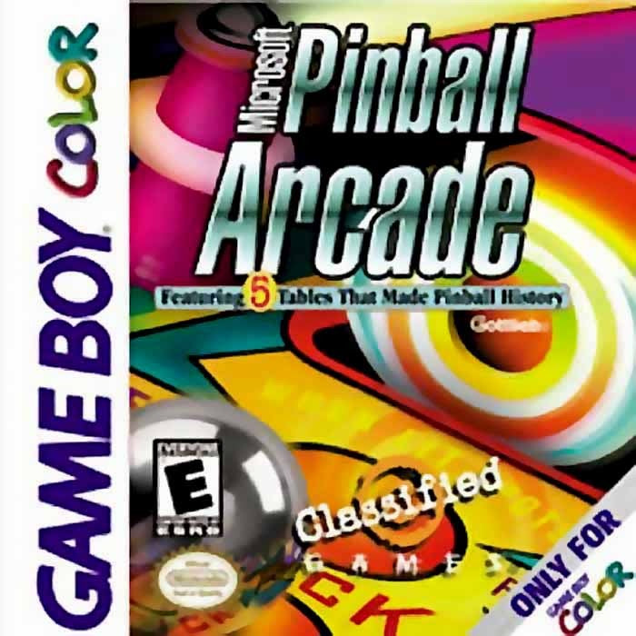 Microsoft Pinball Arcade Cover Art