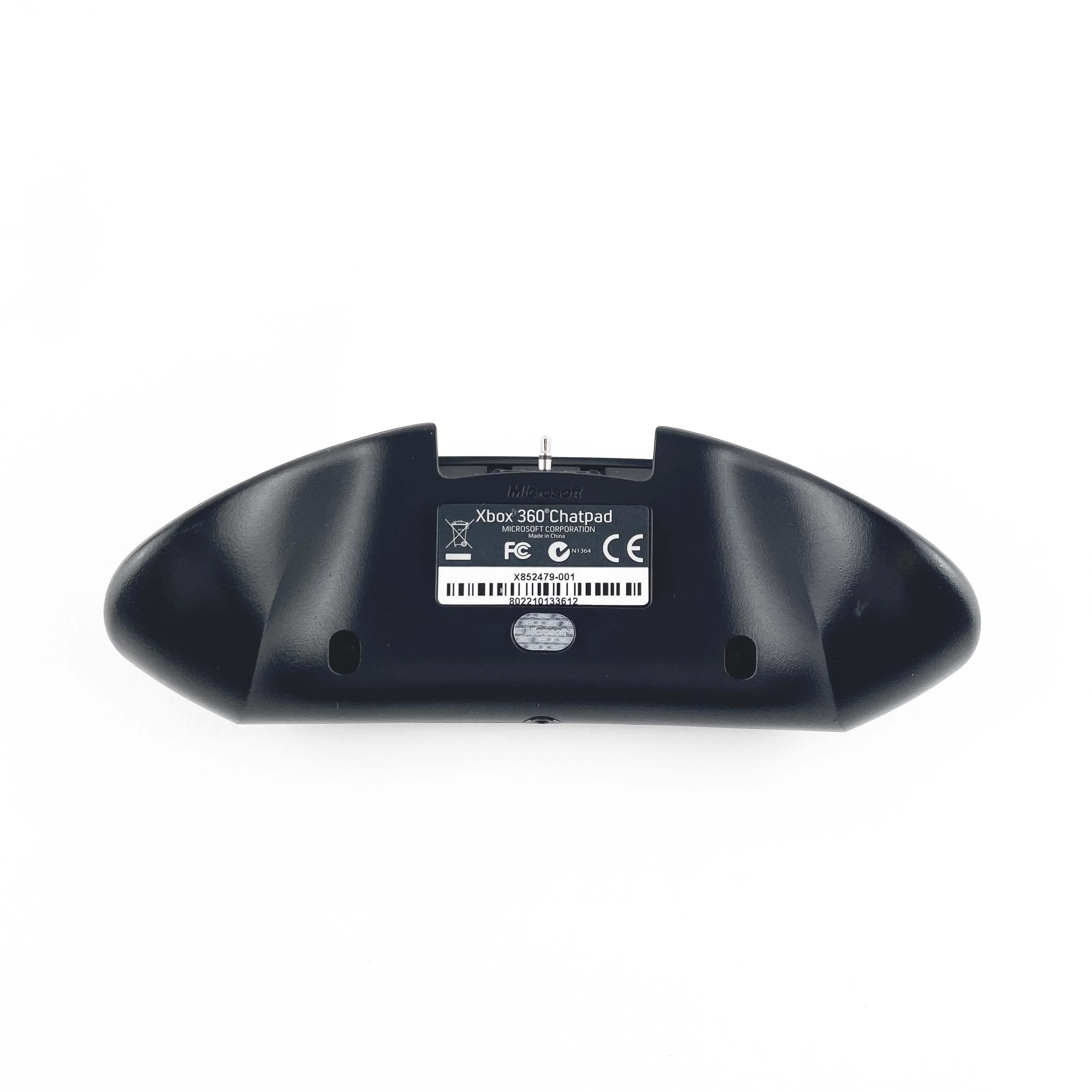 Microsoft Xbox 360 Black Controller Chatpad Keyboard Attachment
