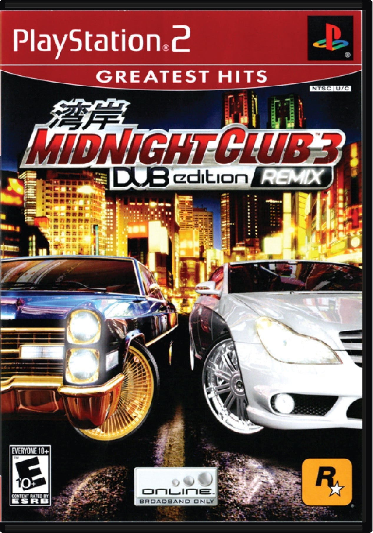 Midnight Club 3 Dub Edition Remix Cover Art and Product Photo