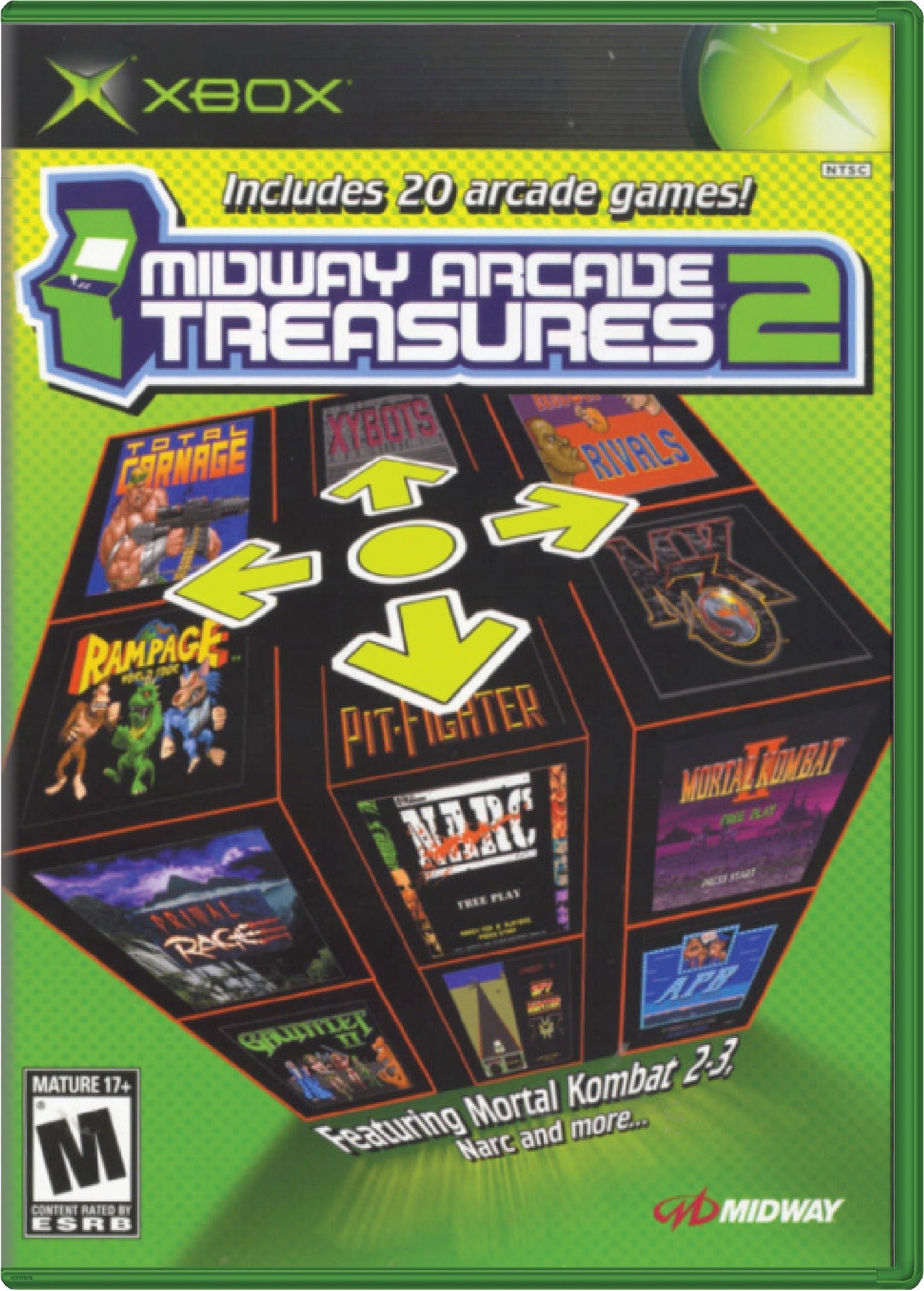 Midway Arcade Treasures 2 Cover Art