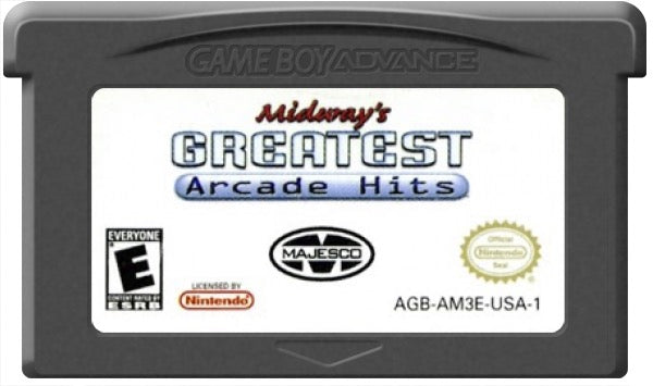 Midway's Greatest Arcade Hits Cartridge