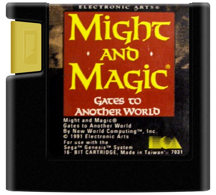 Might and Magic Gates to Another World Cartridge