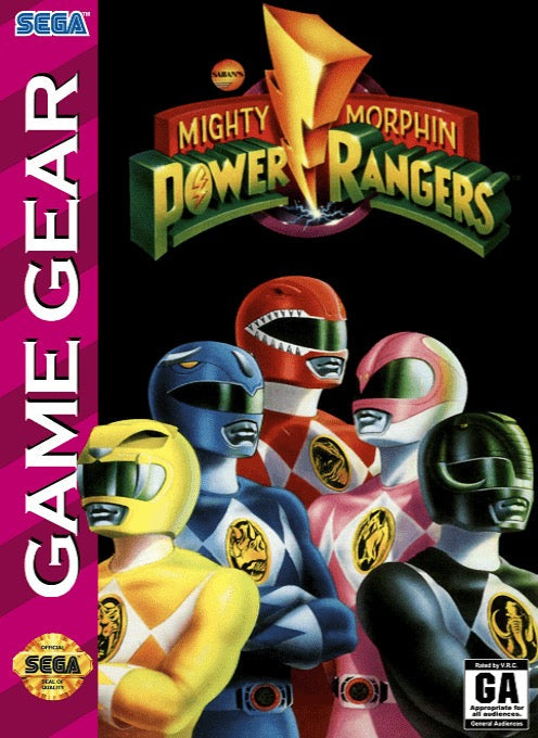 Mighty Morphin Power Rangers Cover Art
