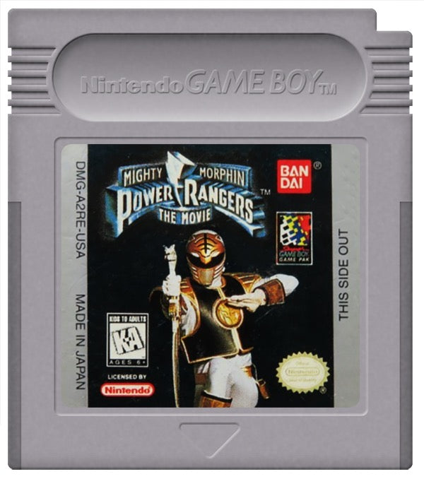 Mighty Morphin Power Rangers The Movie Cartridge