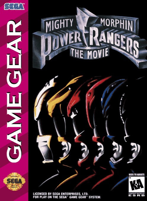 Mighty Morphin Power Rangers The Movie Cover Art