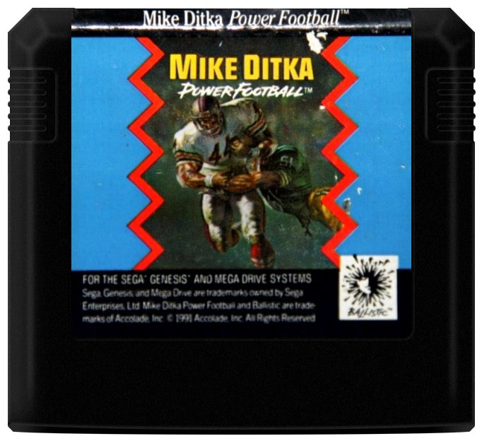 Mike Ditka Power Football Cartridge
