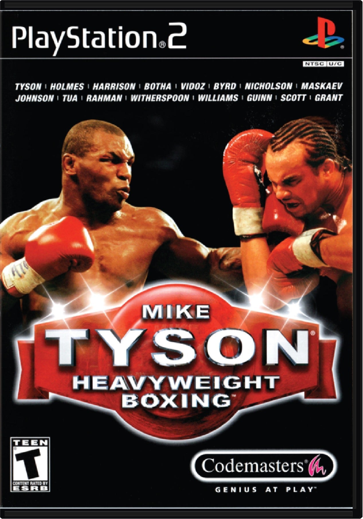 Mike Tyson Boxing Cover Art and Product Photo