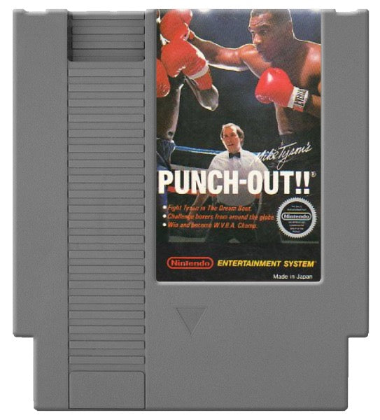Mike Tyson's Punch-Out Cover Art and Product Photo