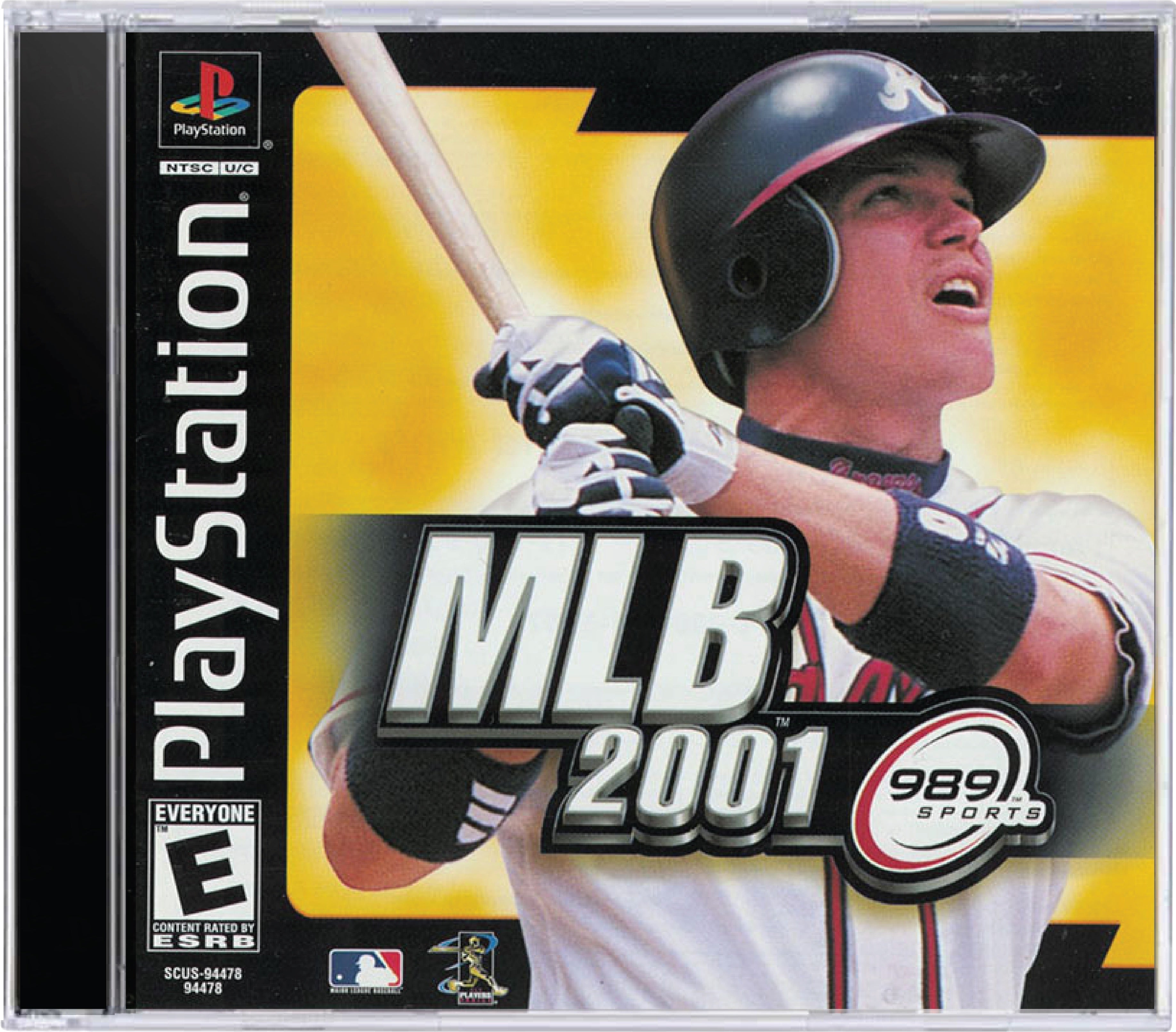 MLB 2001 Cover Art and Product Photo