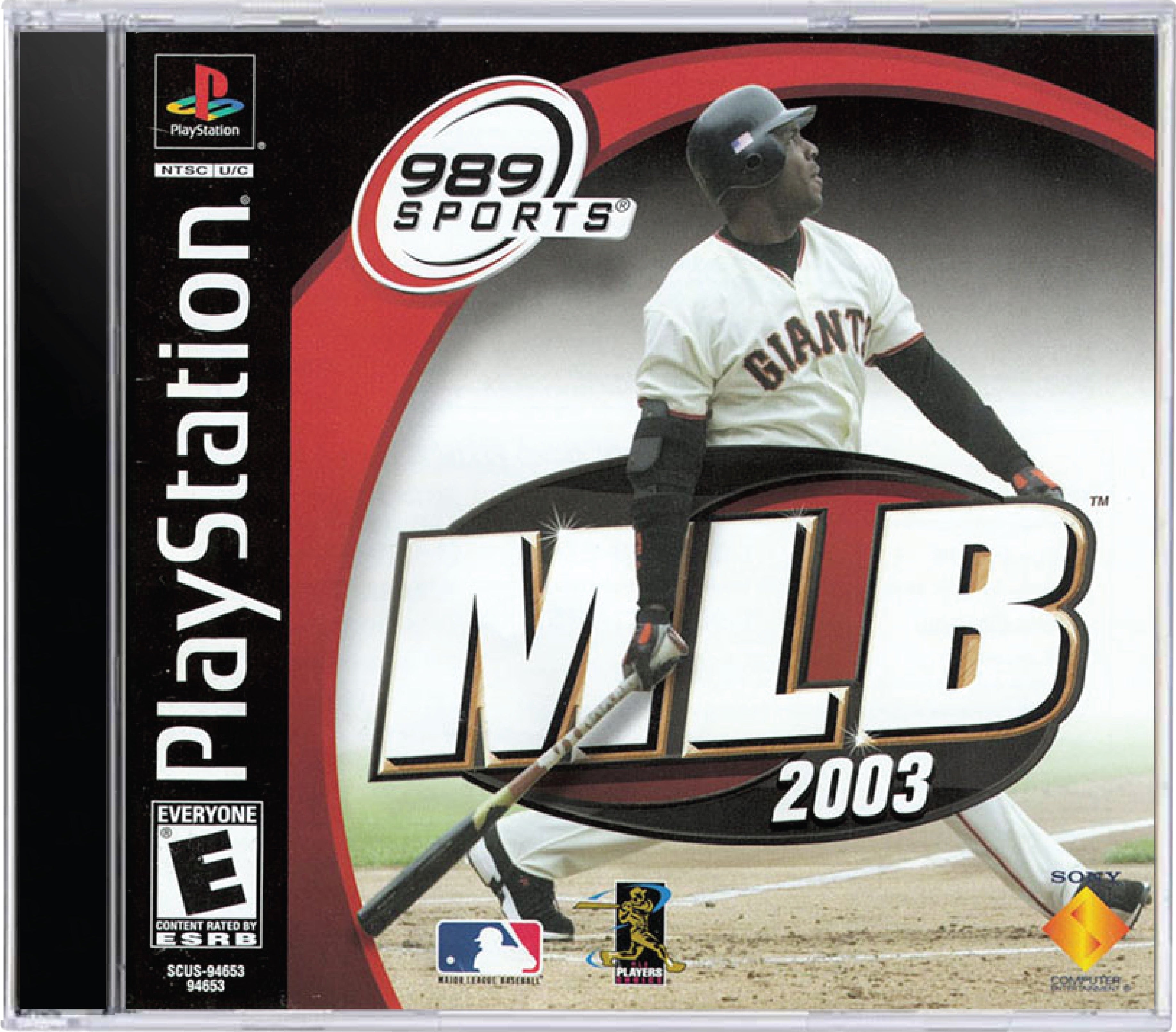 MLB 2003 Cover Art and Product Photo