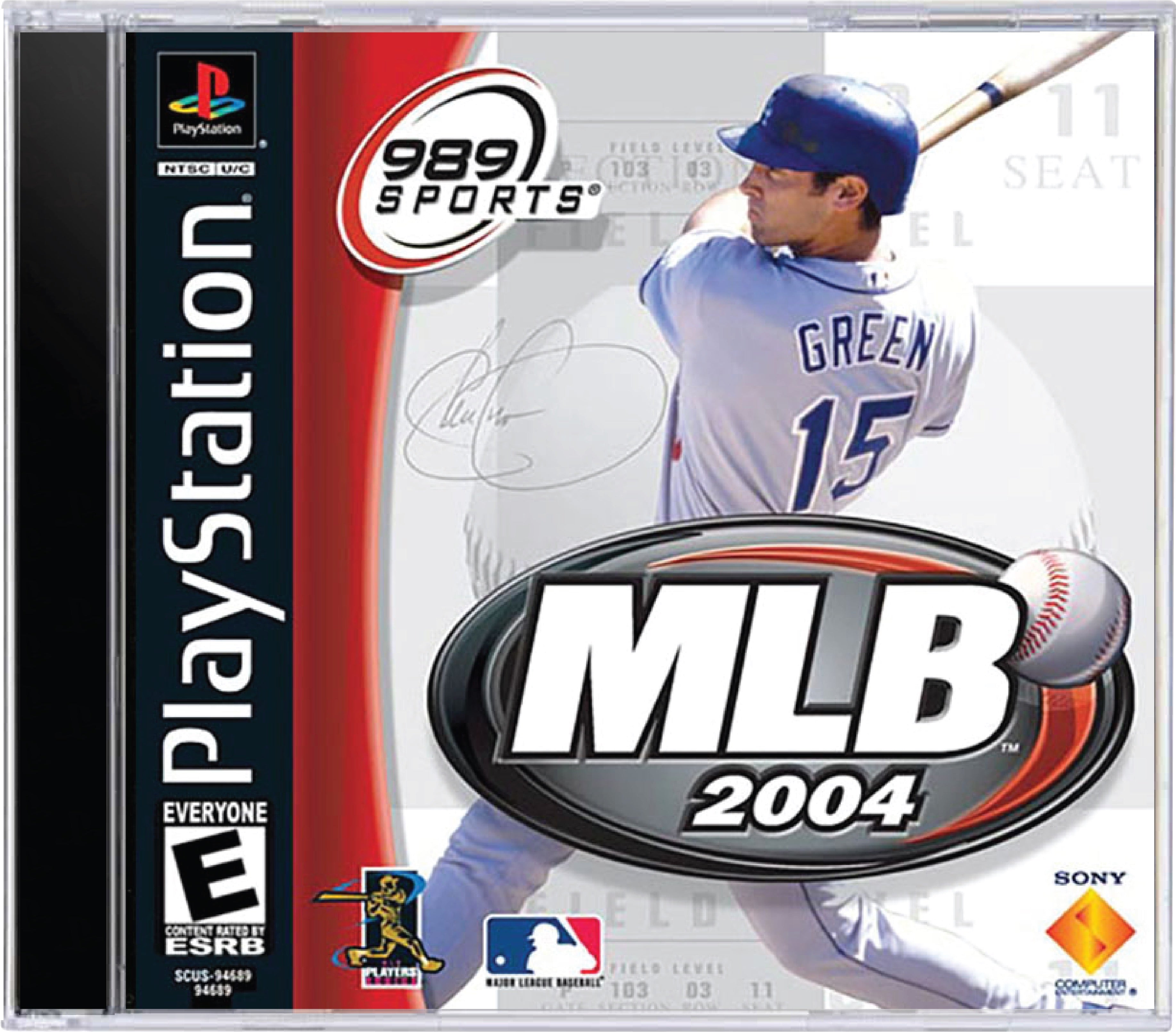 MLB 2004 Cover Art and Product Photo