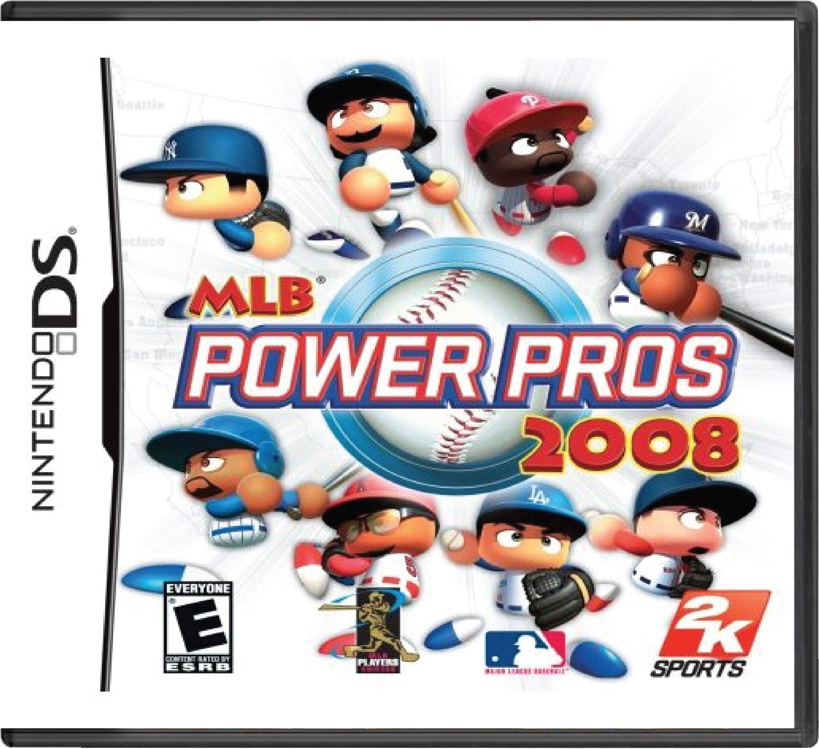 MLB Power Pros 2008 Cover Art