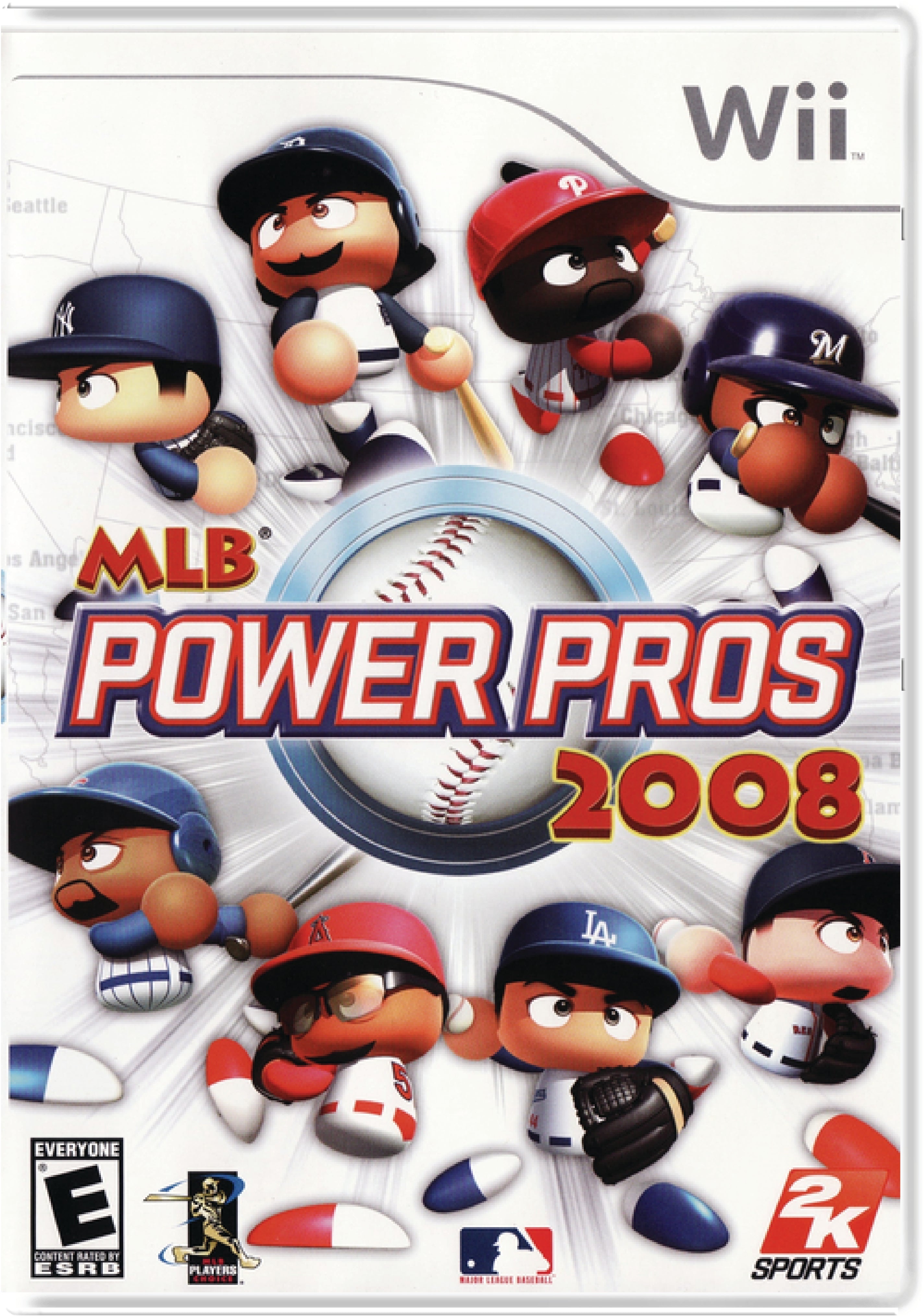 MLB Power Pros 2008 Cover Art