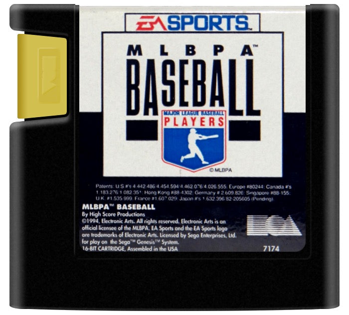 MLBPA Baseball Cartridge