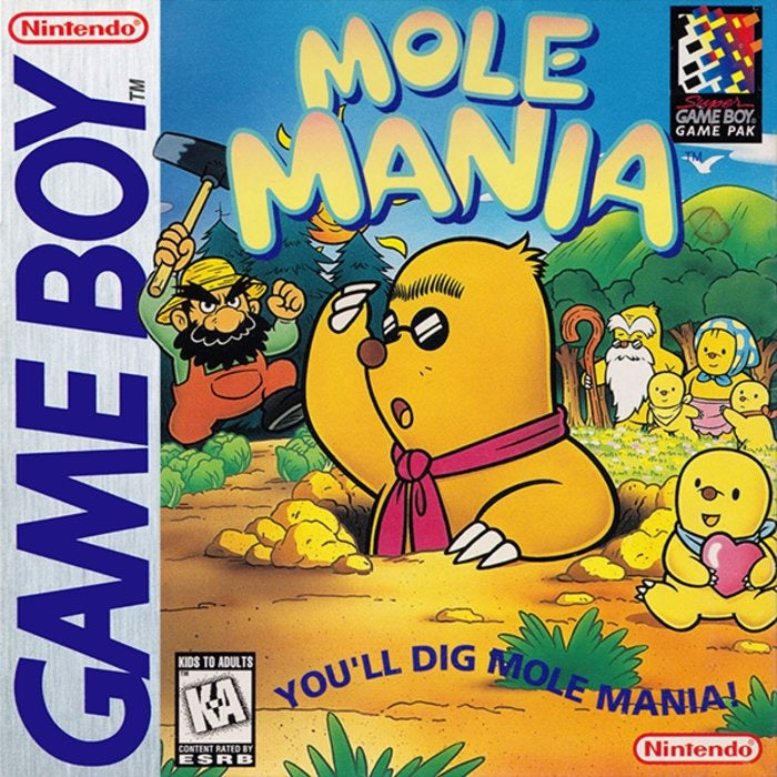 Mole Mania Cover Art
