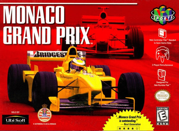Monaco Grand Prix - Nintendo N64