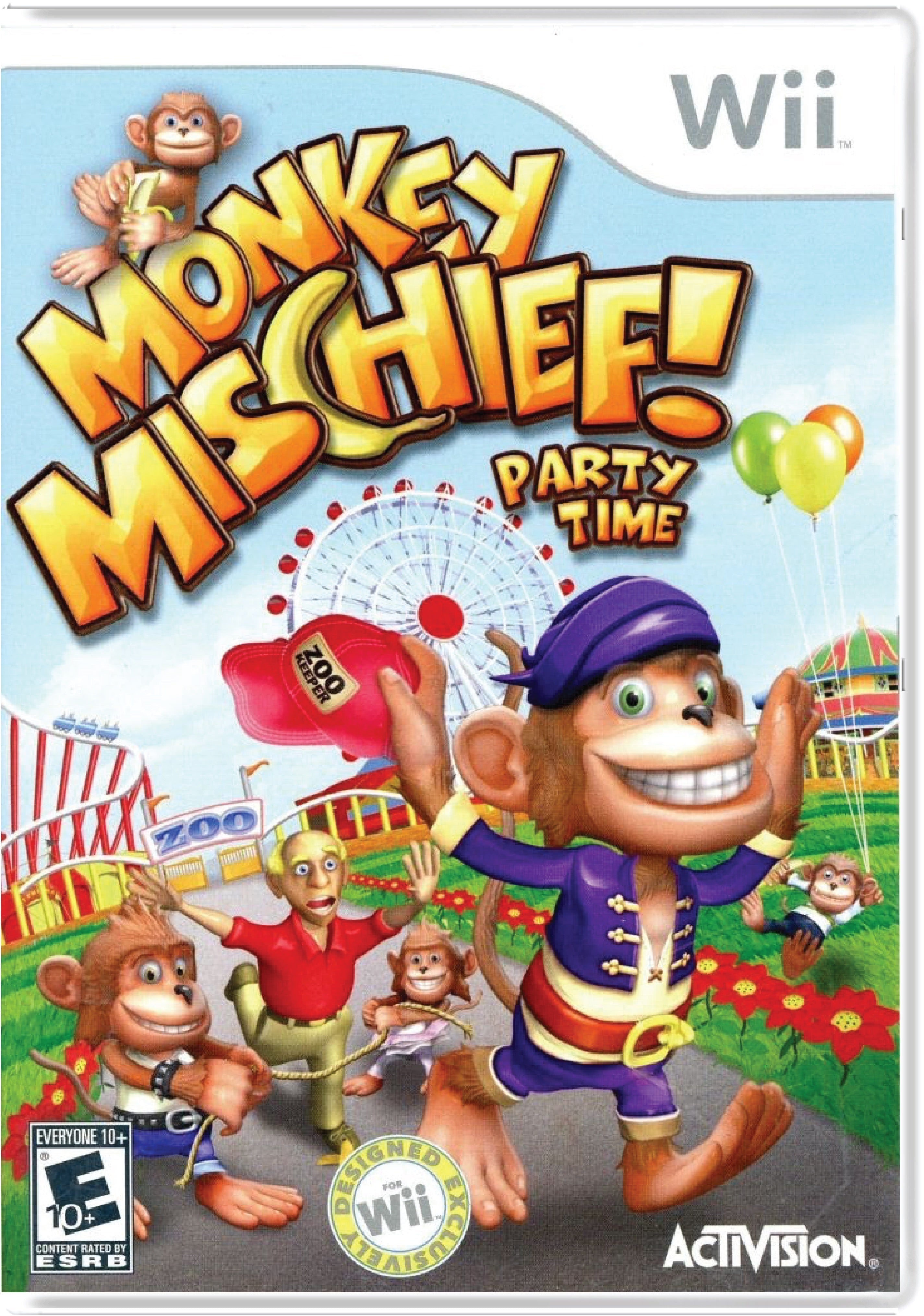 Monkey Mischief Party Time Cover Art