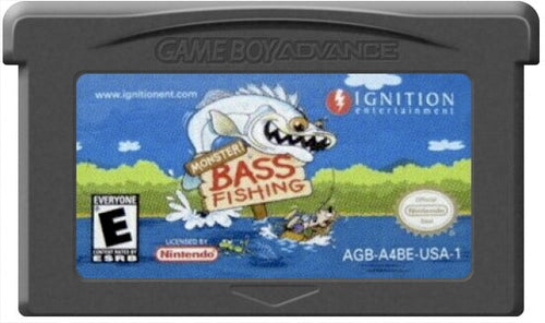 Monster Bass Fishing for Nintendo Game Boy Advance | TVGC