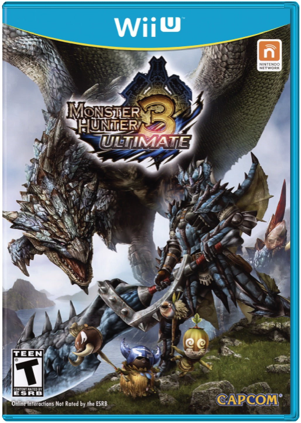 Monster Hunter 3 Ultimate Cover Art and Product Photo