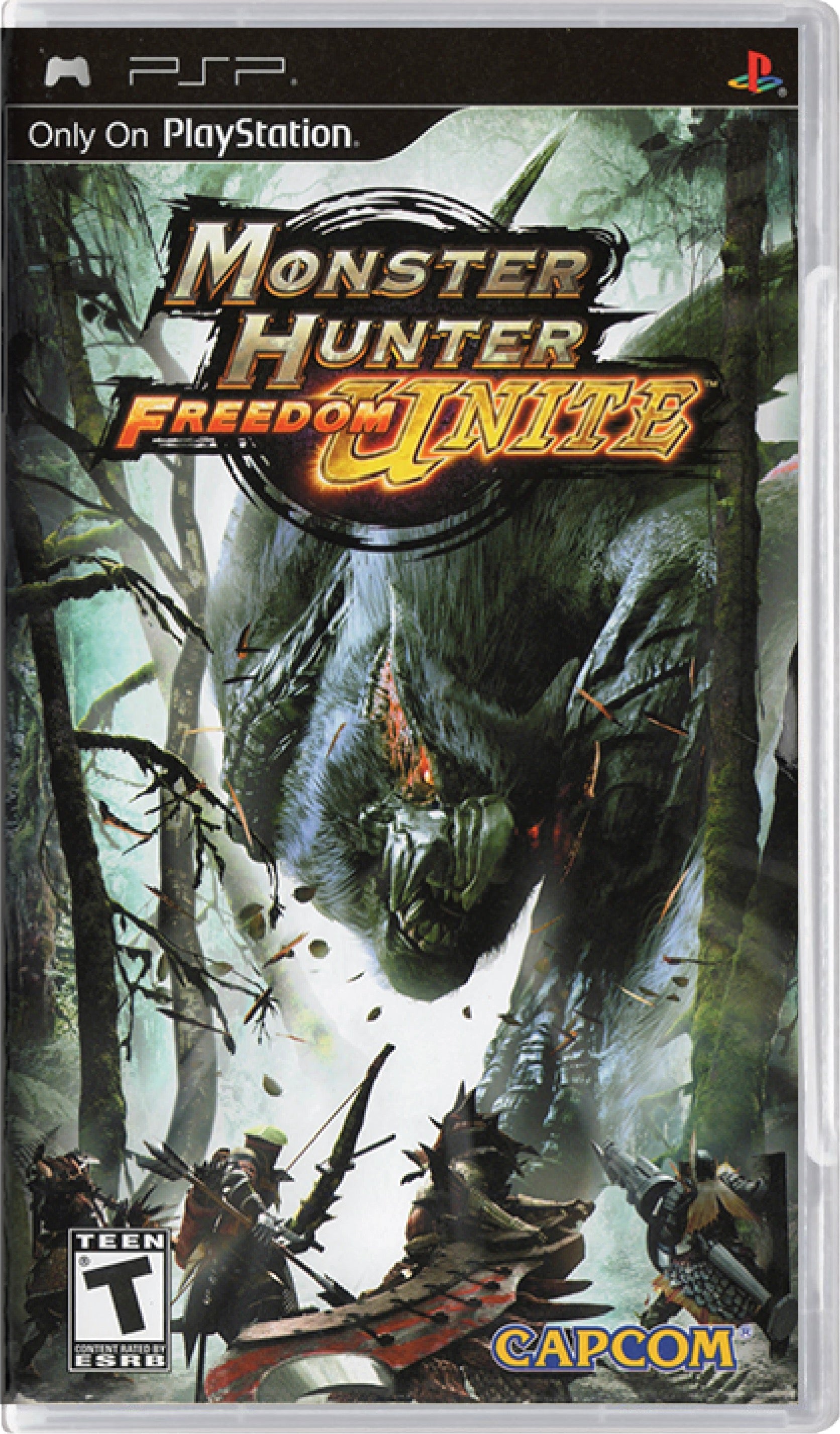 Monster Hunter Freedom Unite Cover Art